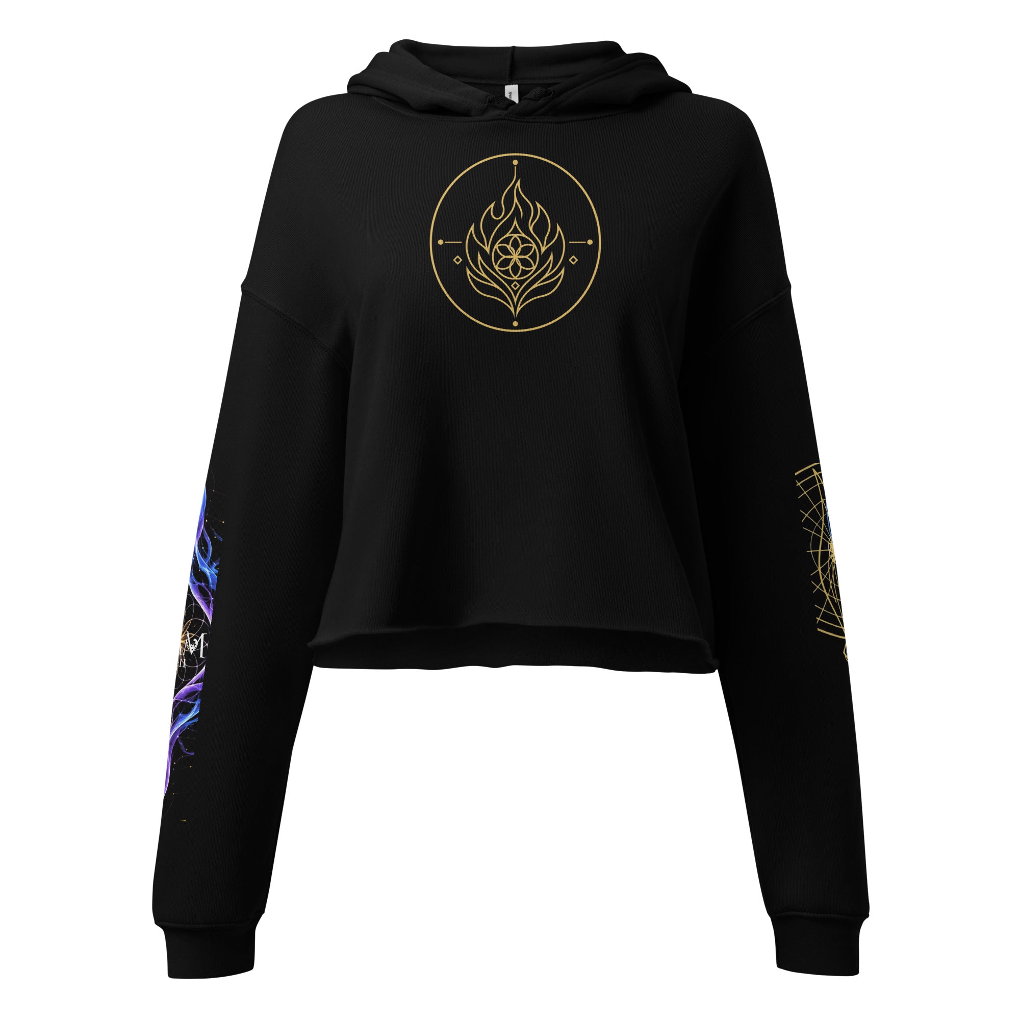 I AM QOF Crop Hoodie