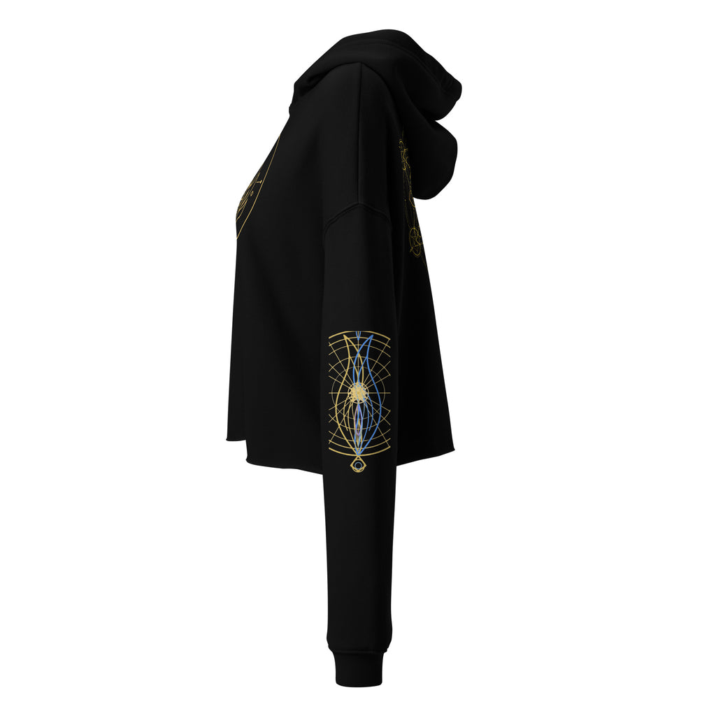 I AM QOF Crop Hoodie
