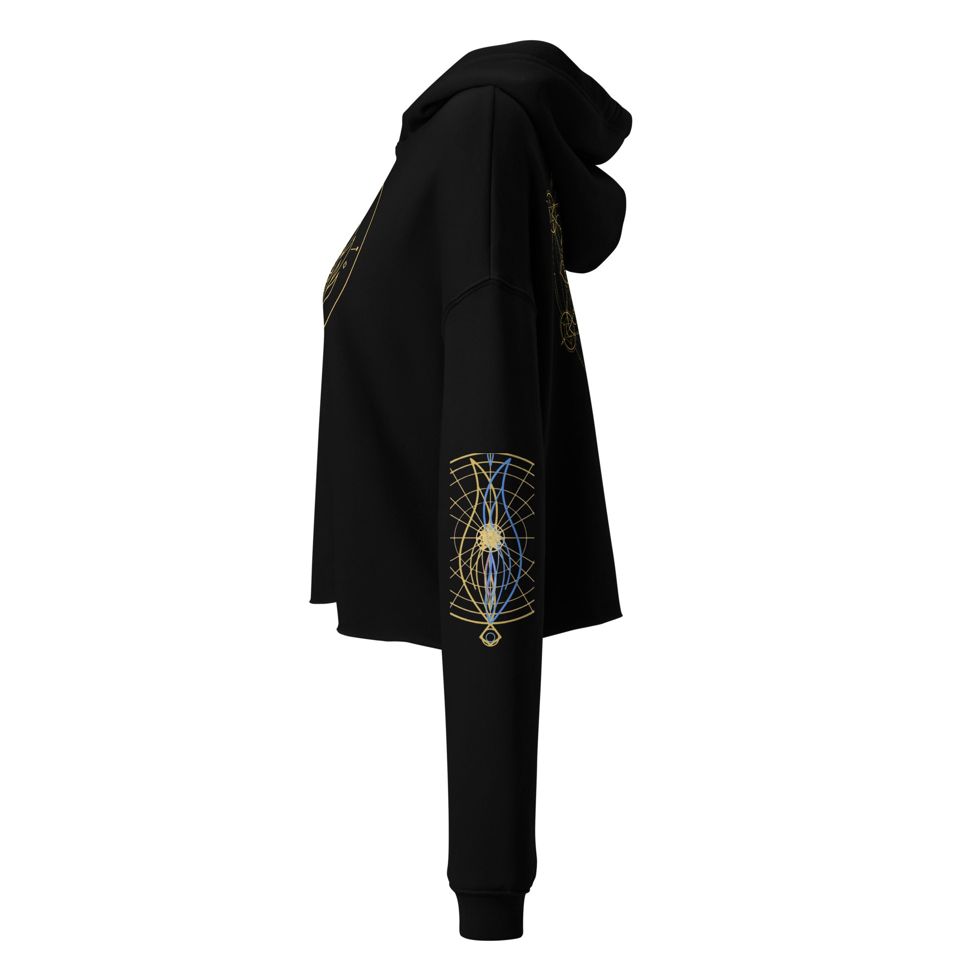 I AM QOF Crop Hoodie