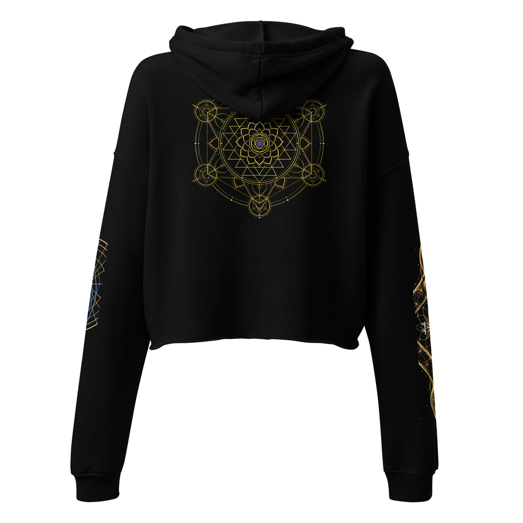 I AM QOF Crop Hoodie