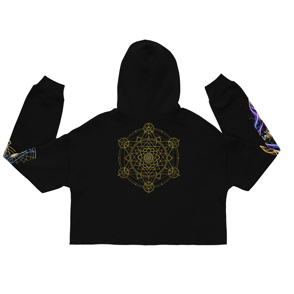 I AM QOF Crop Hoodie