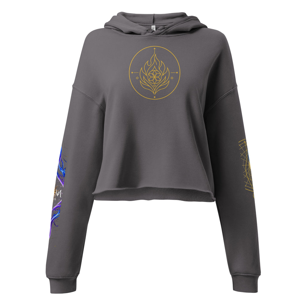I AM QOF Crop Hoodie