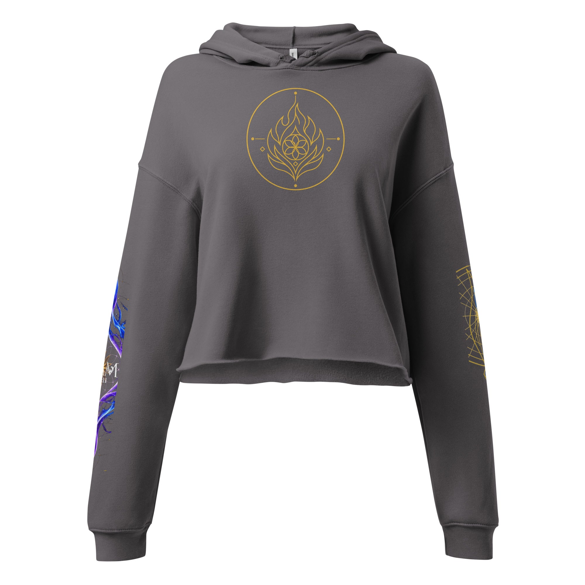 I AM QOF Crop Hoodie