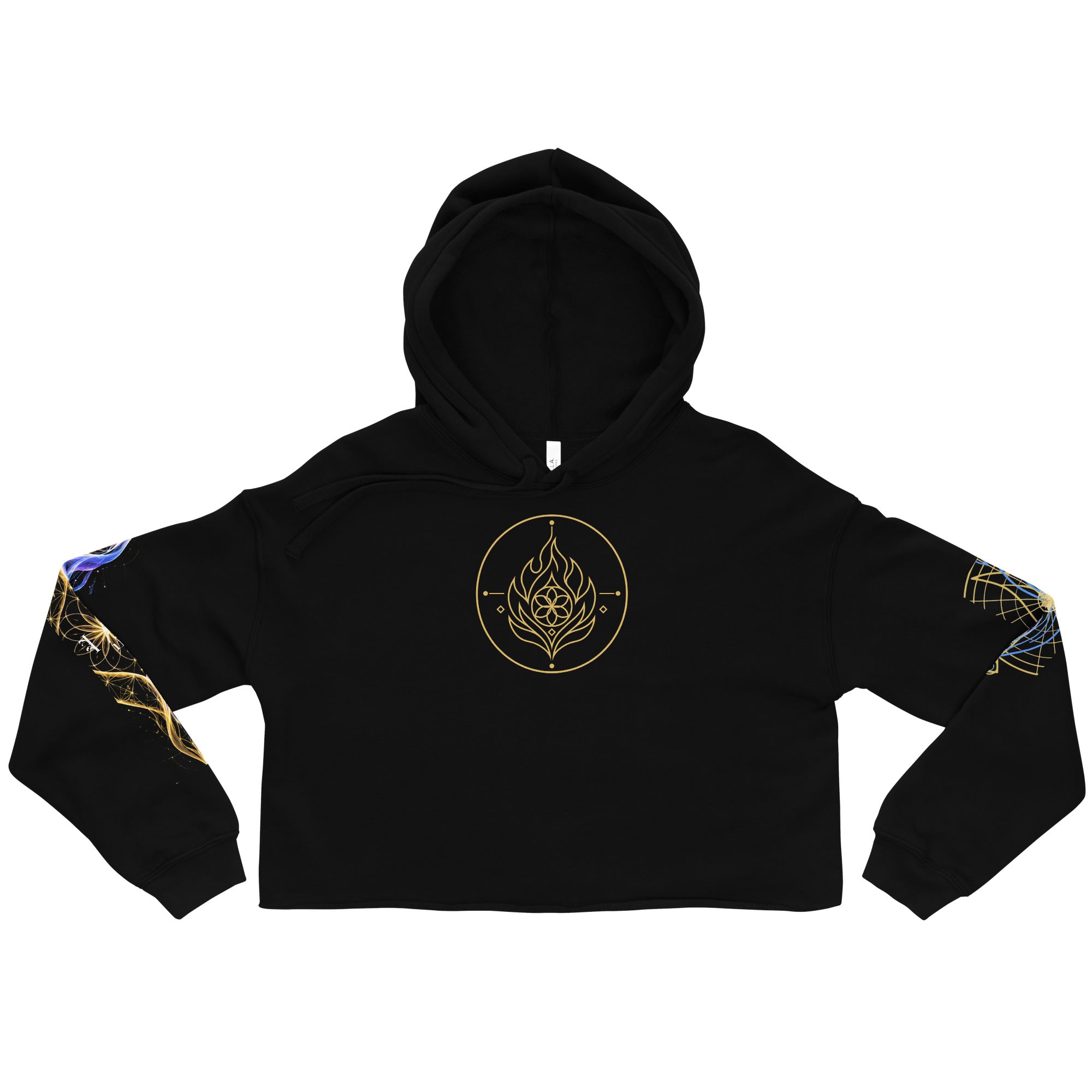 I AM QOF Crop Hoodie